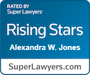Rated by Super Lawyers(R) - Rising Stars - Alexandra W. Jones | SuperLawyers.com